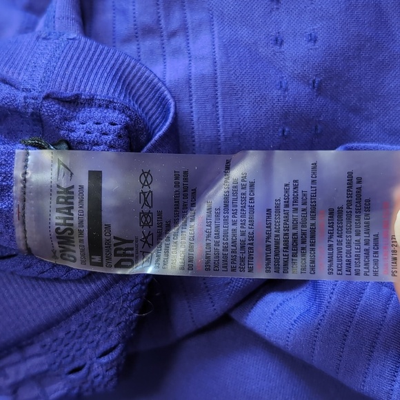 Gymshark Energy PURPLE Leggings Size m - Picture 10 of 10